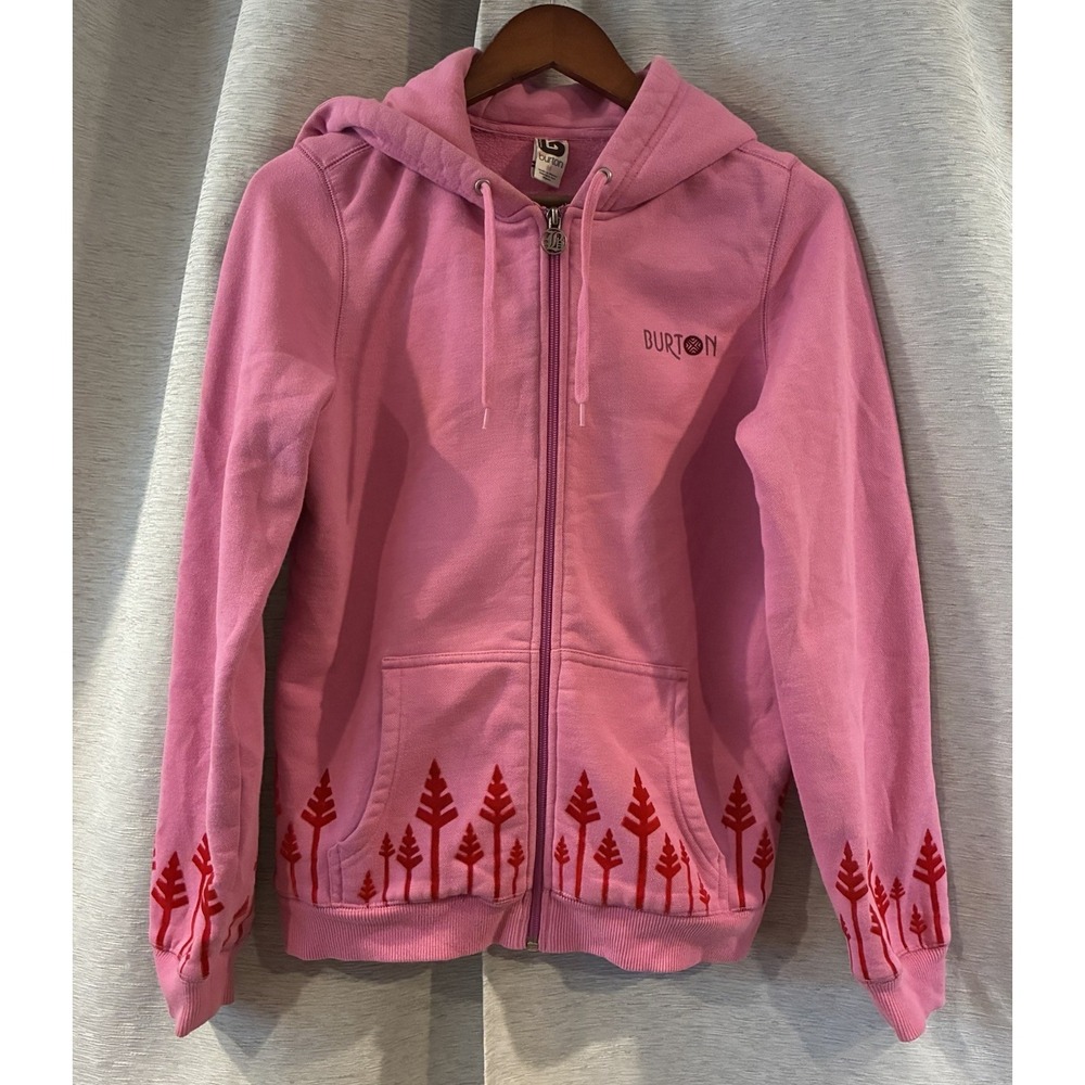 Vintage Burton Outdoor‎ Women's Hoodie Size Small Pink Gorpcore